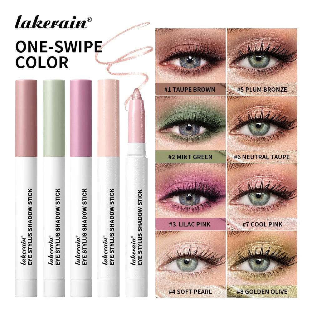 Waterproof Shimmer and Matte Eyeshadow Pencil Stick