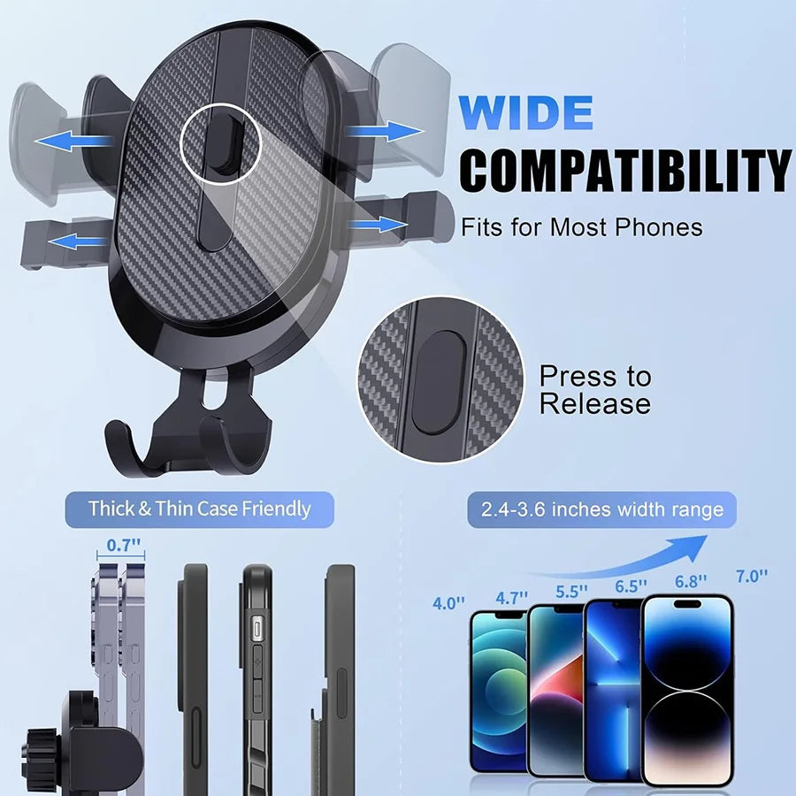 Gravity Sensor Air Vent Car Phone Holder - 2