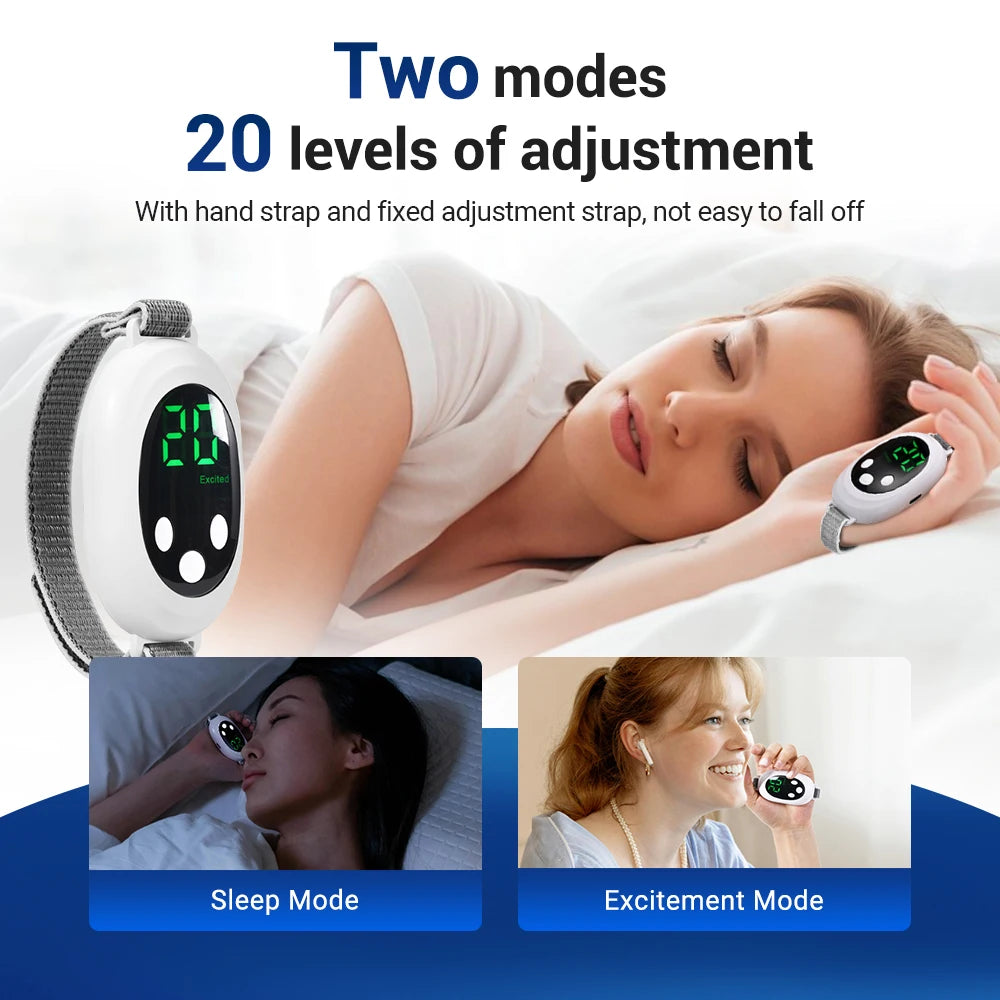 Microcurrent Handheld Sleep Aid Device for Stress and Anxiety