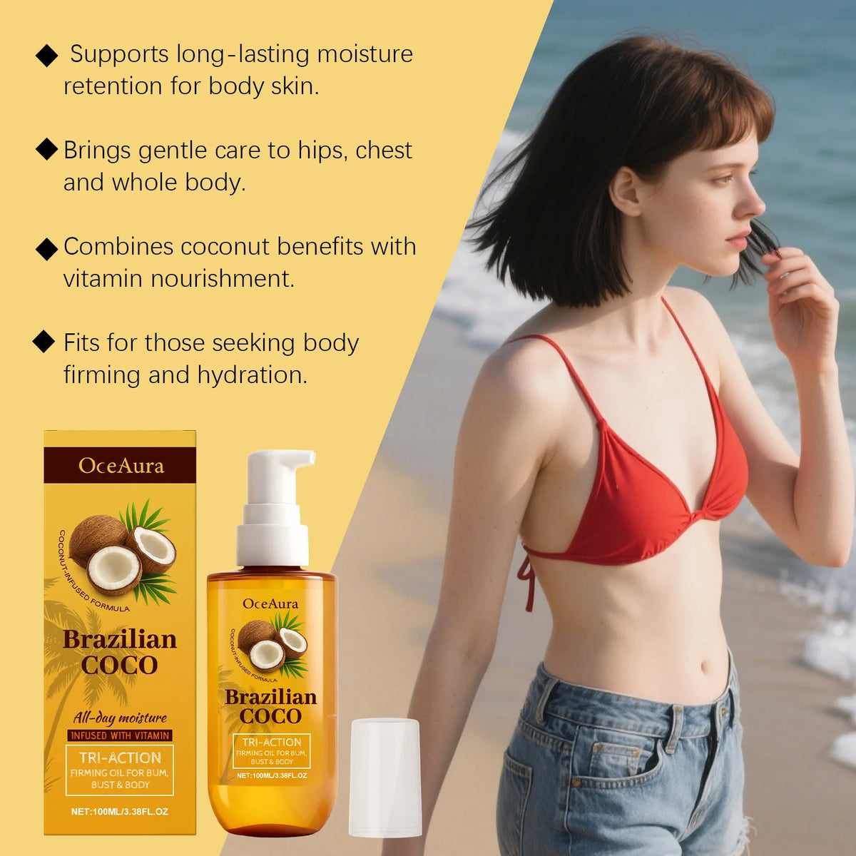 Coconut Firming and Hydrating Body Oil