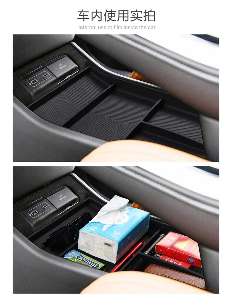 Center Console Lower Storage Tray for Xpeng G9 2022-2024