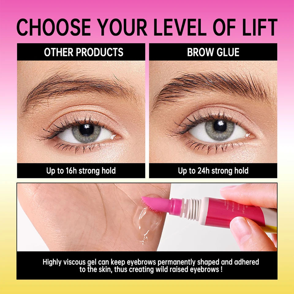 Long-Lasting Brow Lamination Styling Gel - 8