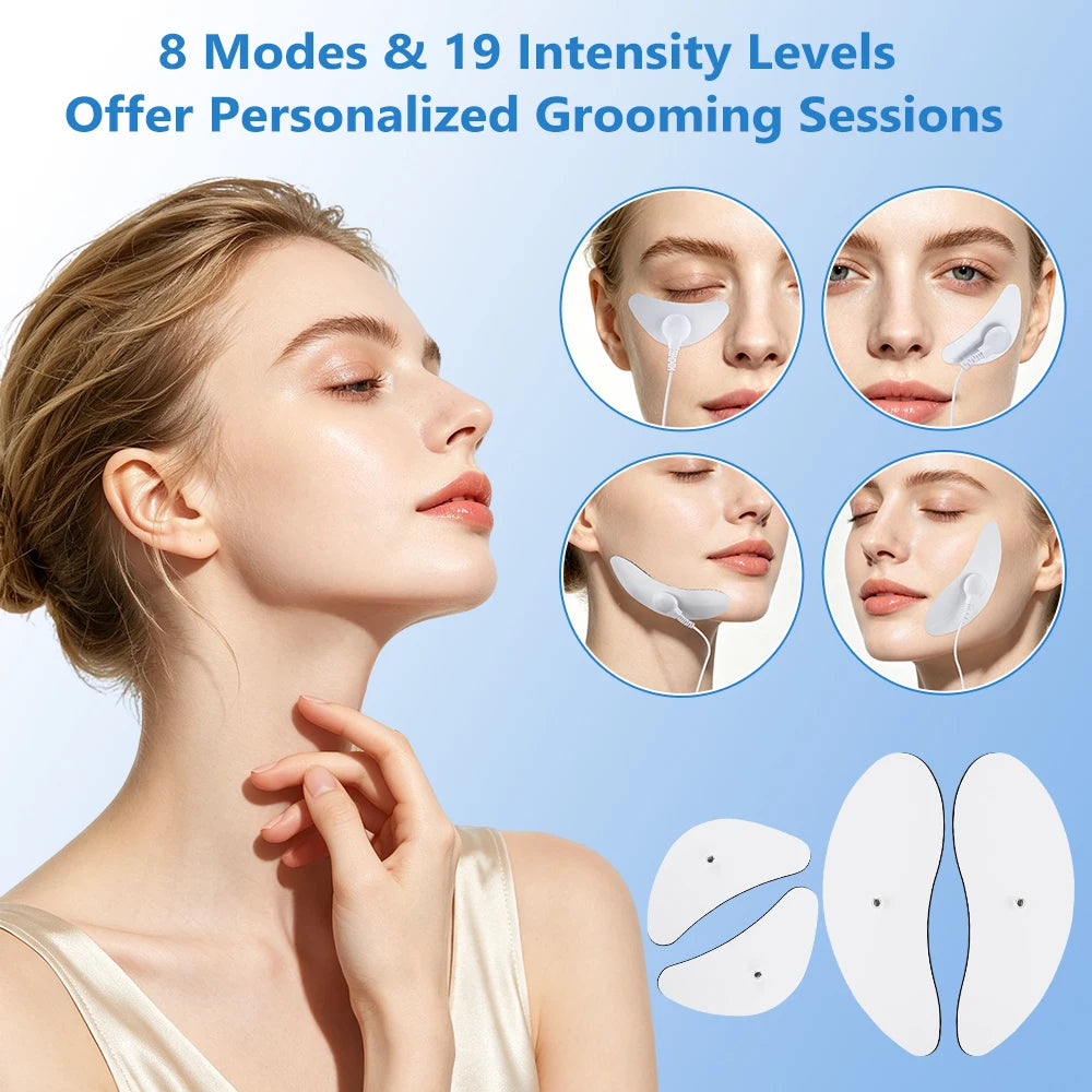 EMS Electric Facial Lifting and Eye Massage Stimulator