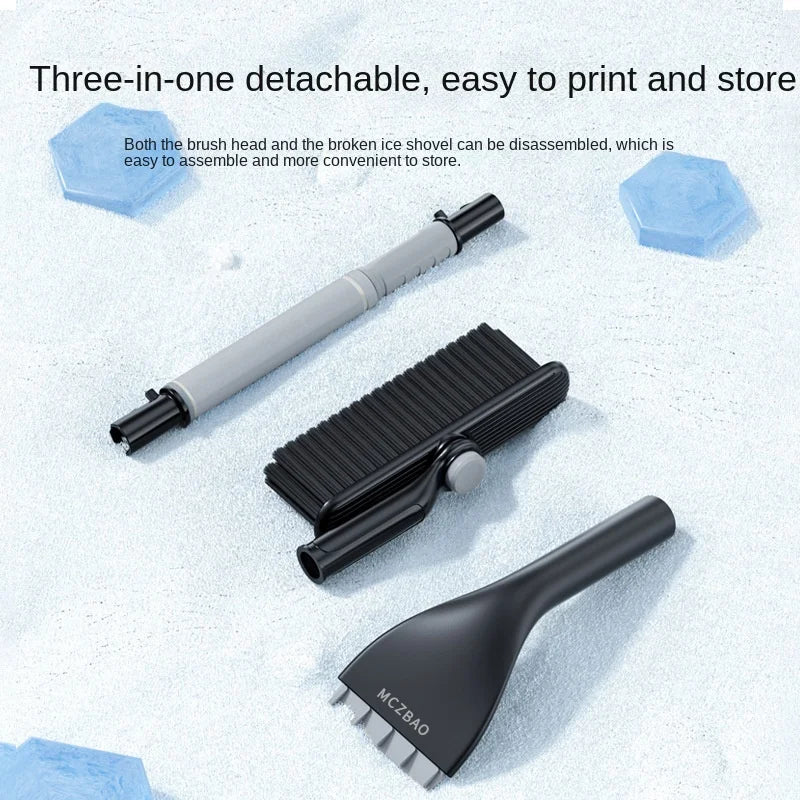 Retractable Car Snow Brush and Ice Scraper for Winter