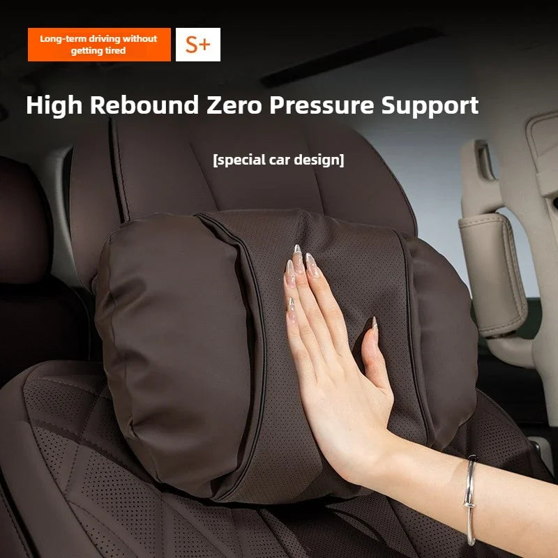 Ergonomic Car Seat Neck Rest and Head Support Pillow
