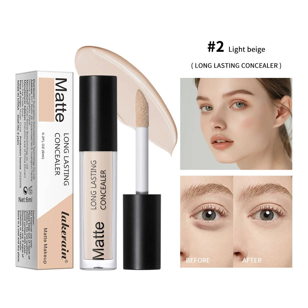 Full Coverage Long-Lasting Liquid Concealer for All Skin Types - 23