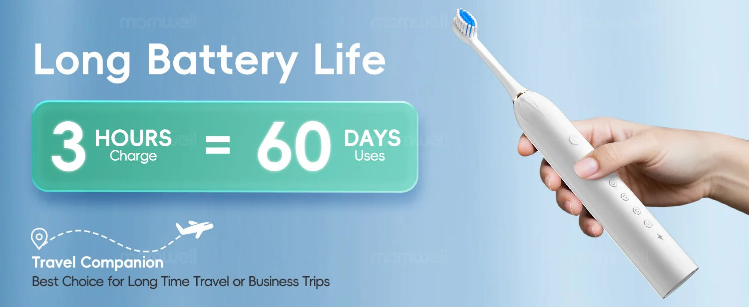 Portable Oral Irrigator and Electric Toothbrush 2-in-1 Combo Kit - 19