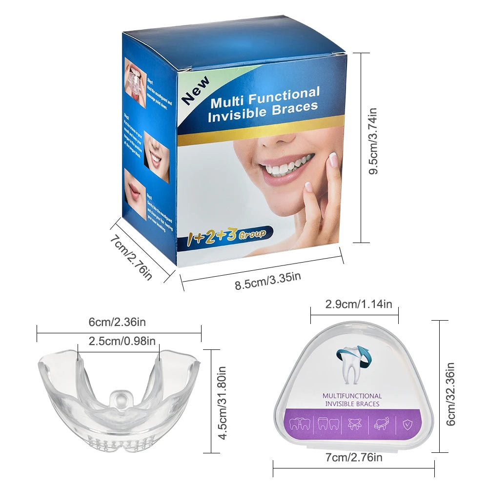 3-Stage Teeth Straightening Alignment Trainer for Adults
