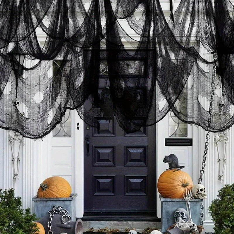 Creepy Halloween Spooky Gauze Decoration for Indoor and Outdoor Use