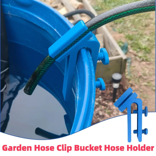Hands-Free Garden Hose Bucket Clip Holder