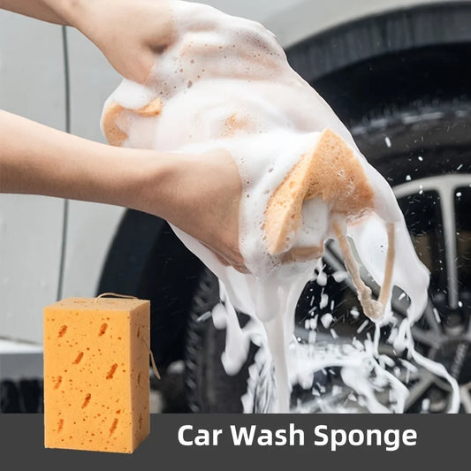 Large Honeycomb Car Wash Sponge Block Cleaning Brush for Auto Motorcycle