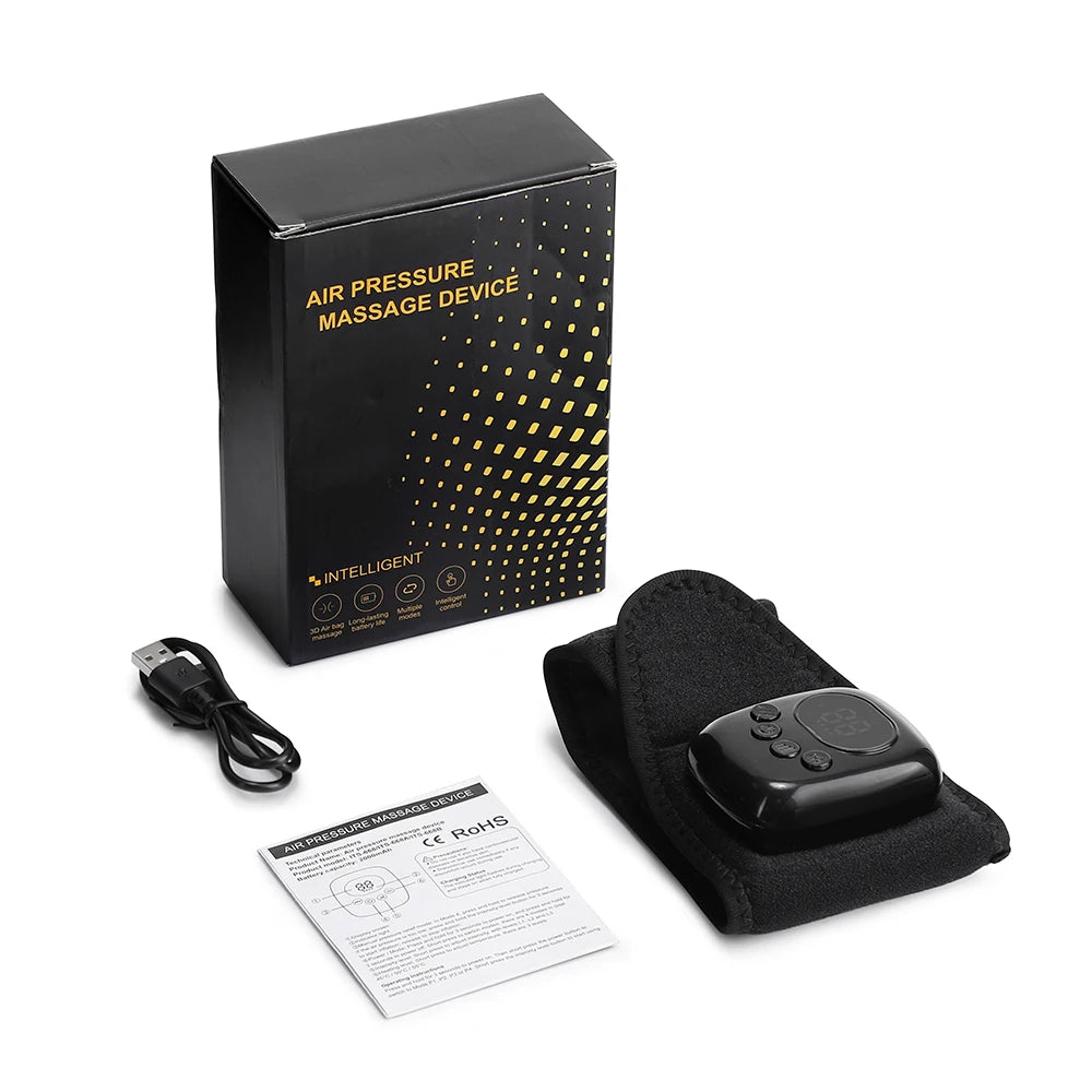 Cordless Heated Air Compression Wrist Massager - 19