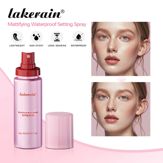 Long-Lasting Matte Waterproof Makeup Setting Spray
