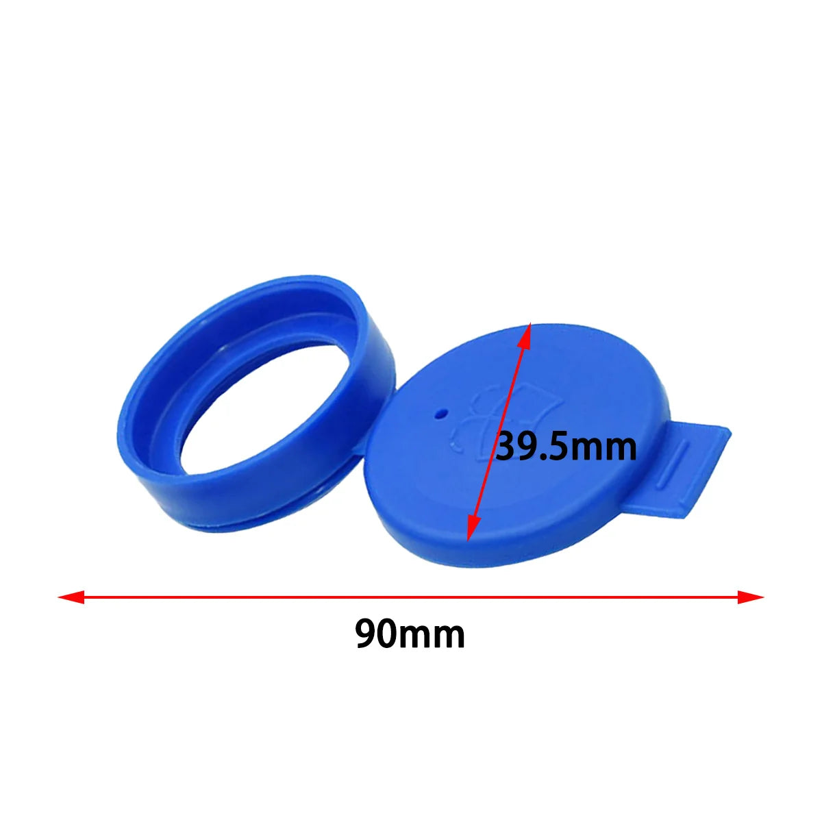 Windshield Wiper Washer Fluid Reservoir Cap for Fiat and Alfa Romeo - 6