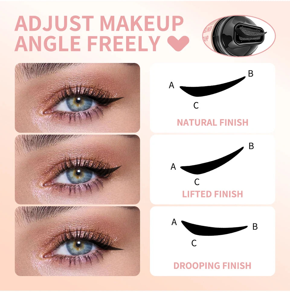 Waterproof Winged Eyeliner Stamp for Perfect Cat Eye Makeup