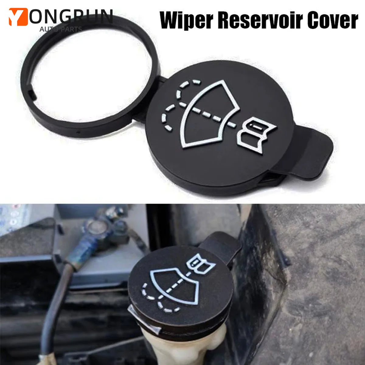 Windshield Washer Fluid Reservoir Cap for GM Vehicles
