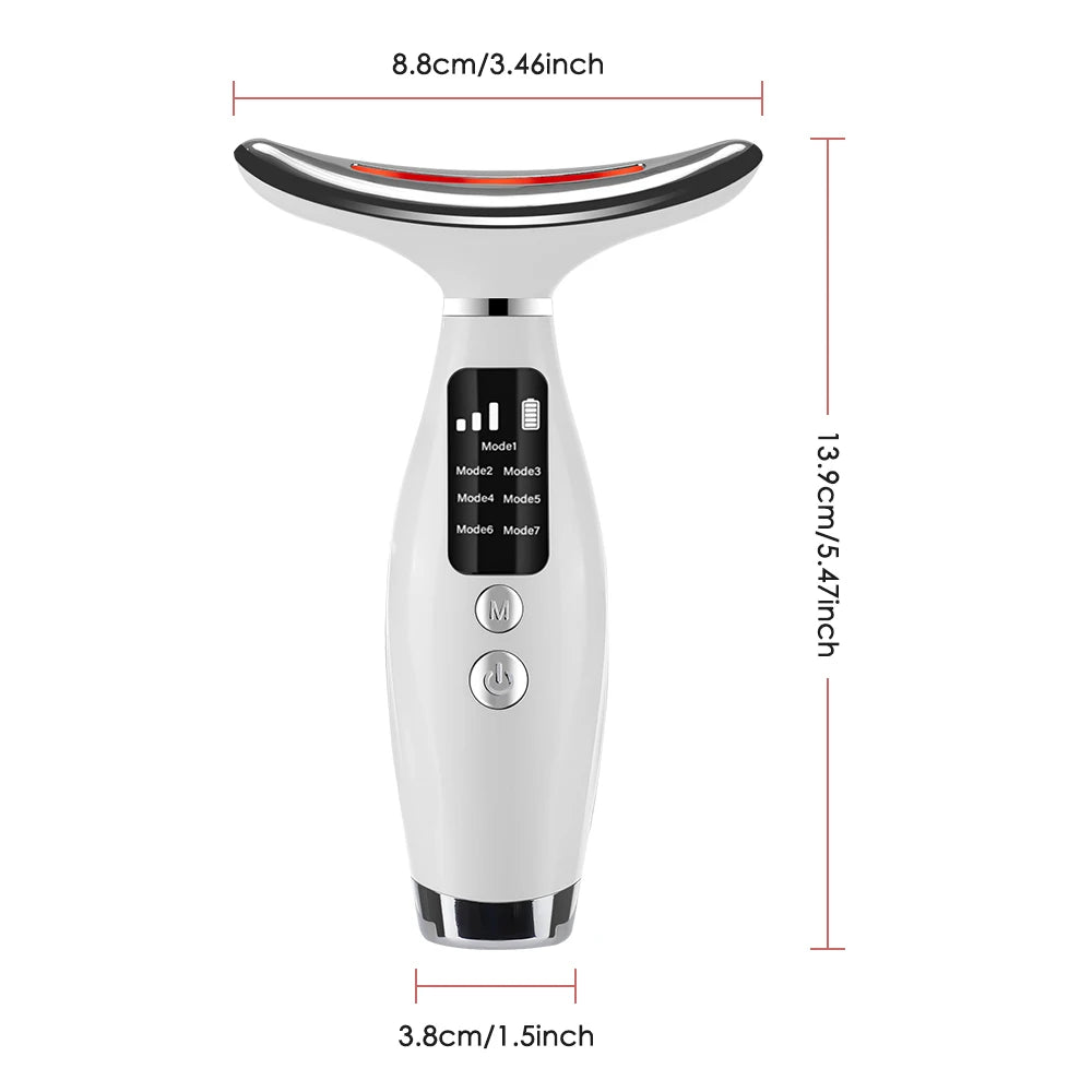 LED Face and Neck Skin Tightening Massage Device - 13