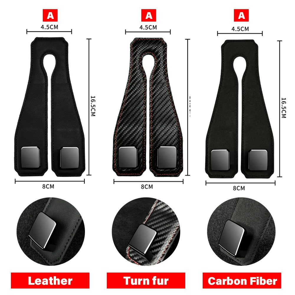 Universal Car Headrest Dual Hook Hanger