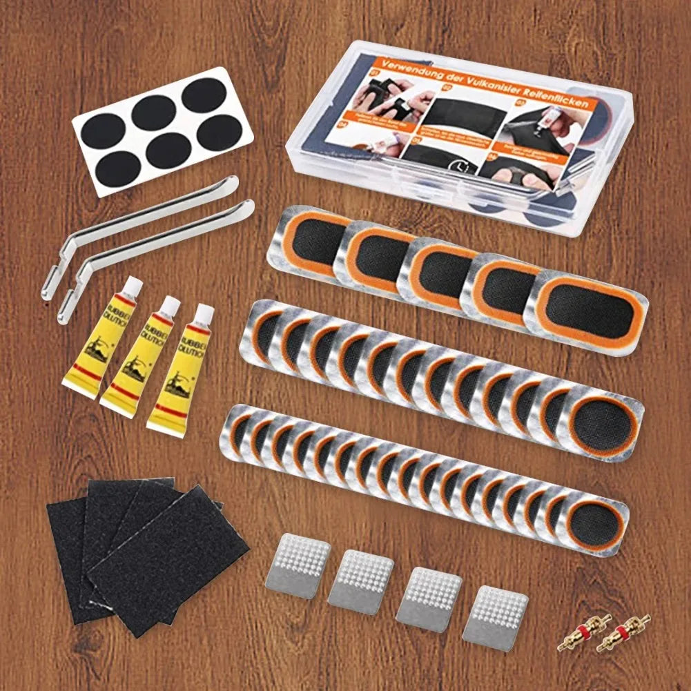 Universal Tire Repair Kit for Bikes and Motorcycles - 11