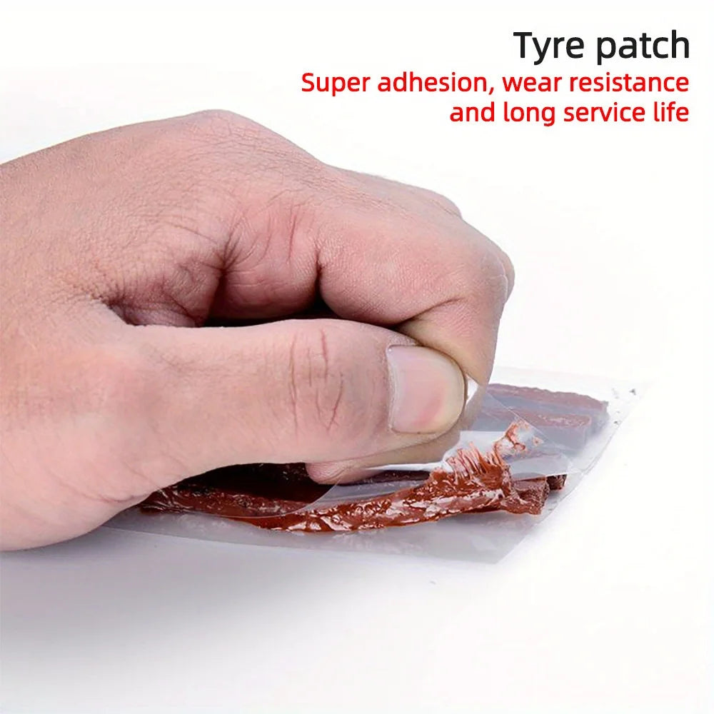 Heavy-Duty Tubeless Tire Puncture Repair Kit