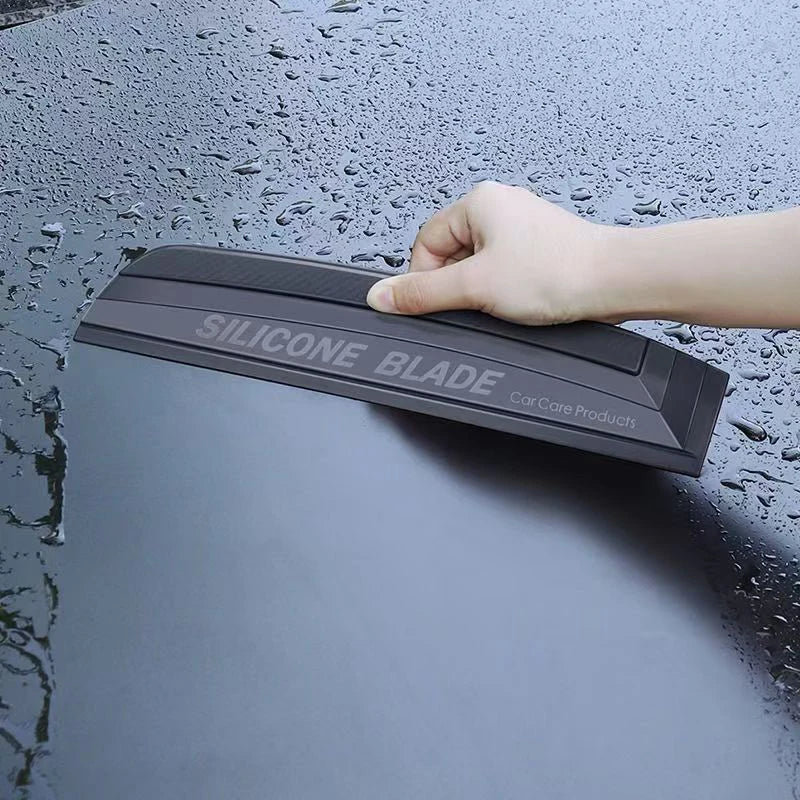 Non-Scratch Silicone Water Squeegee for Car Windows - 5