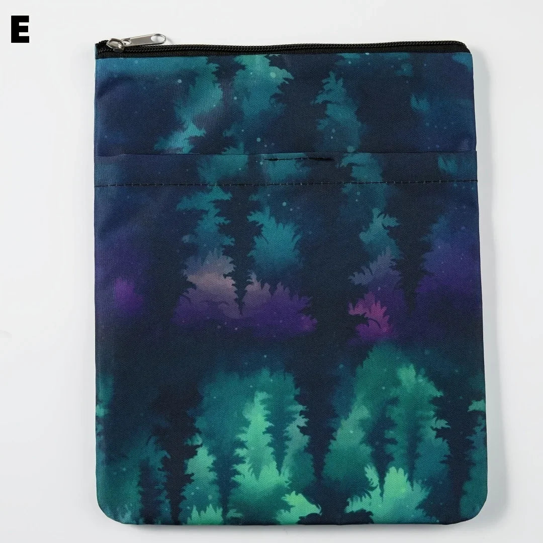 Protective Padded Book Sleeve with Zipper Closure - 15