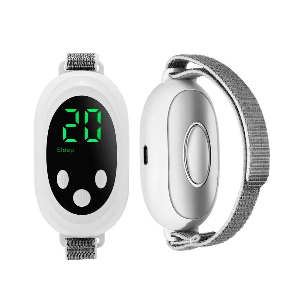Handheld Micro-Current Sleep Aid Device for Anxiety and Stress Relief
