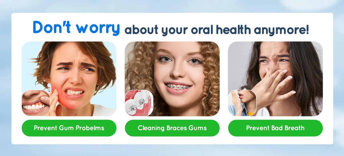 3-in-1 Professional Electric Oral Hygiene and Facial Cleaning Kit