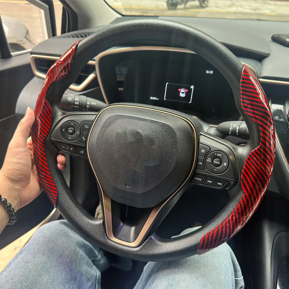 Universal Non-Slip Car Steering Wheel Cover Set