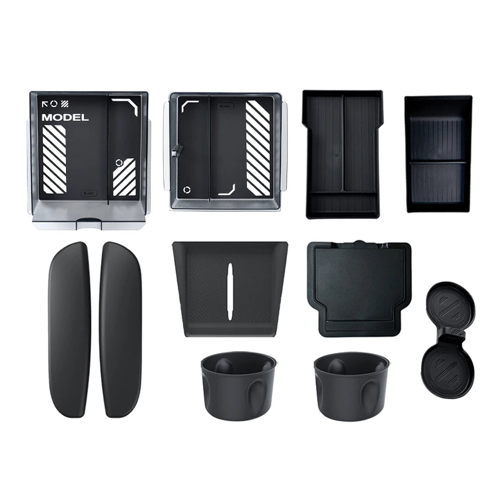 Interior Storage and Accessory Set for 2026 Model Y Long Wheelbase - 18