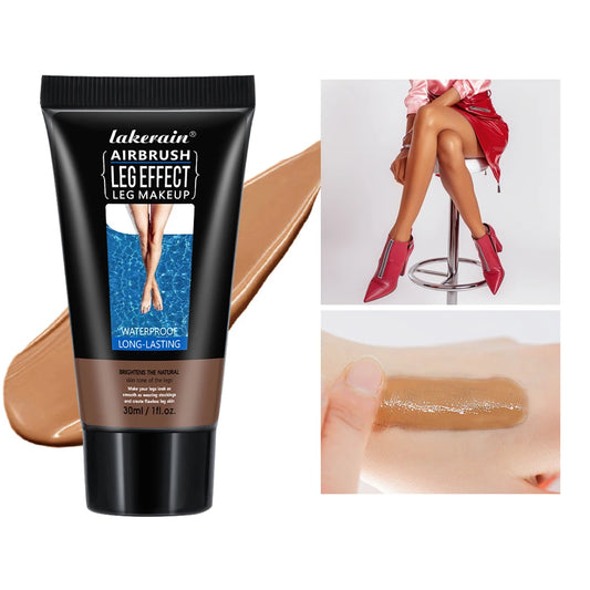 Waterproof Airbrush Leg Makeup Foundation for Flawless Skin