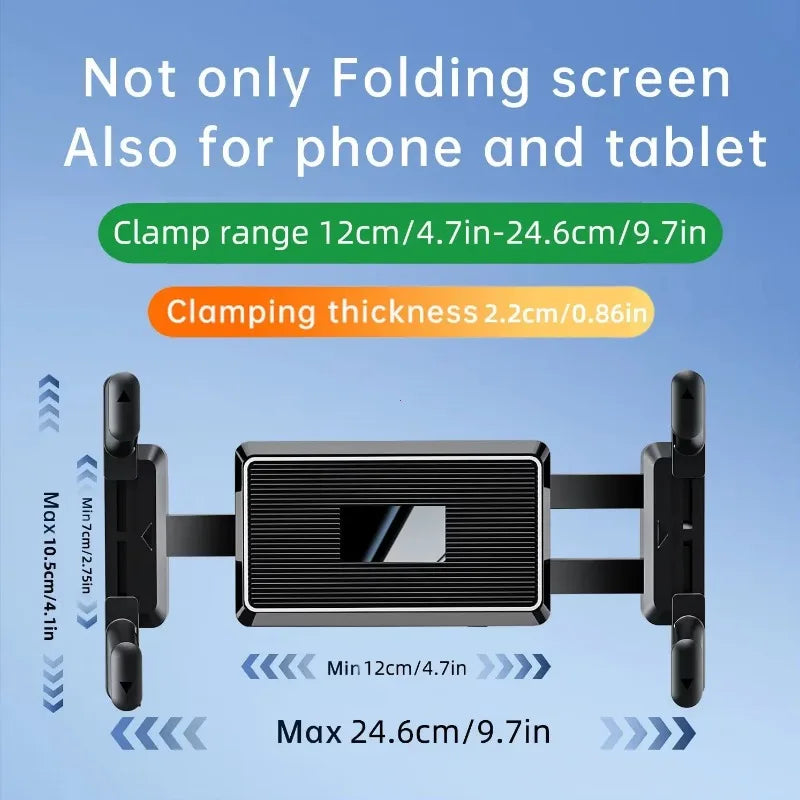 Adjustable Suction Cup Car Mount for Smartphones and Tablets - 3