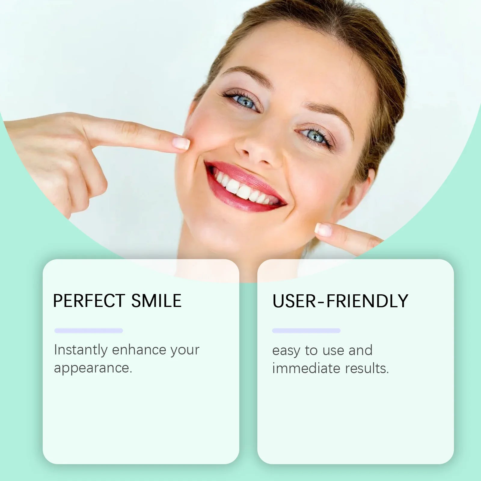 Flexible Silicone Cosmetic Denture Set for Smile Restoration - 5