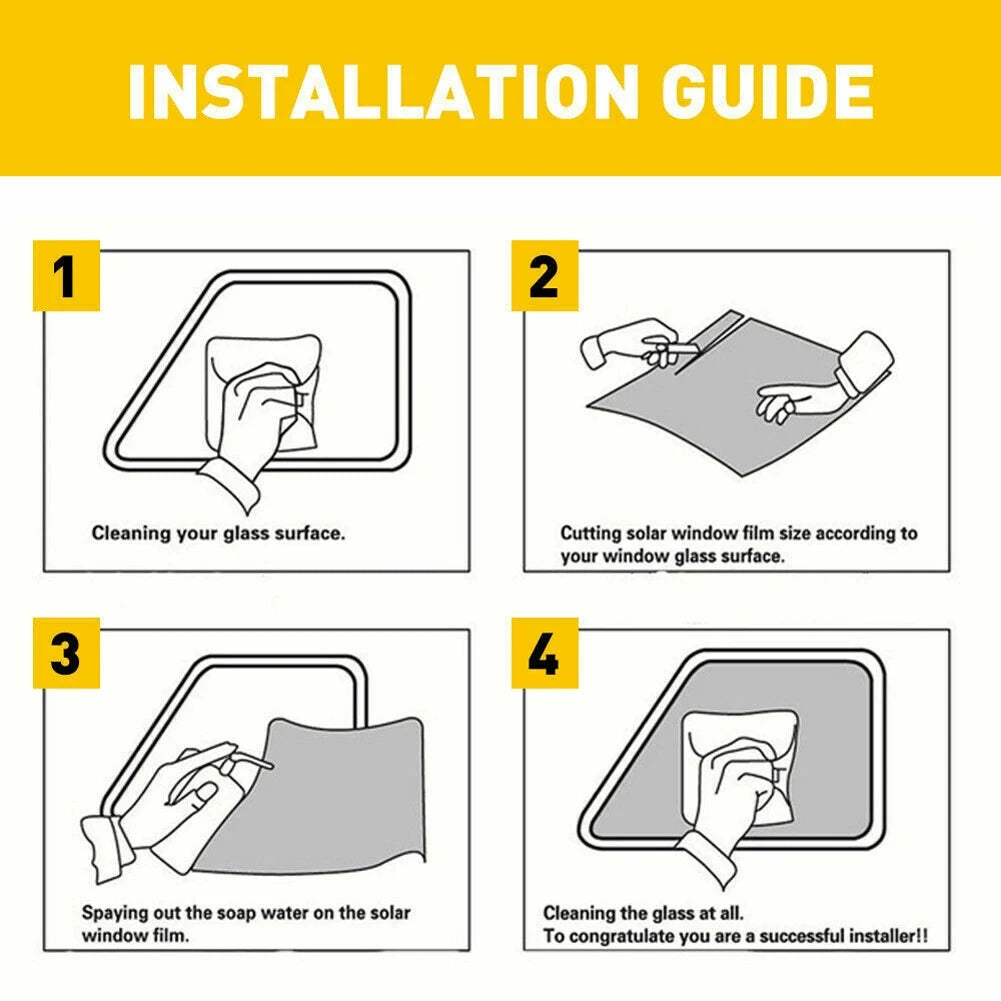 Heat-Blocking Privacy Window Tint Film for Car and Home - 6