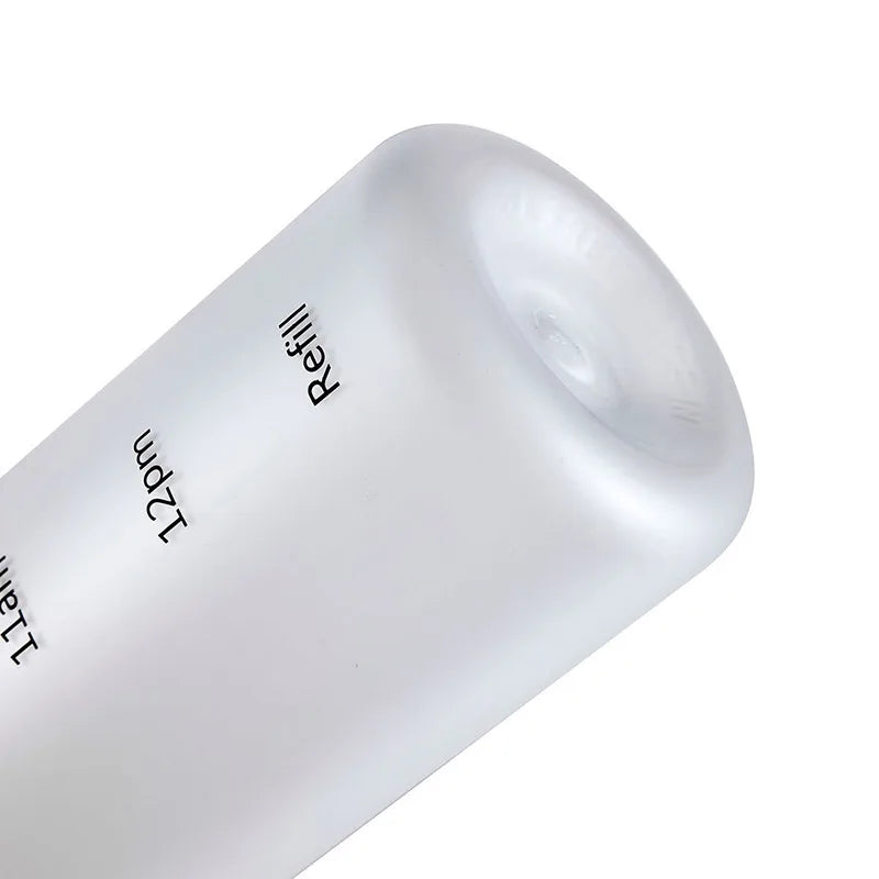 1L Motivational Water Bottle Leakproof Frosted Sport Hydration Flask - 8