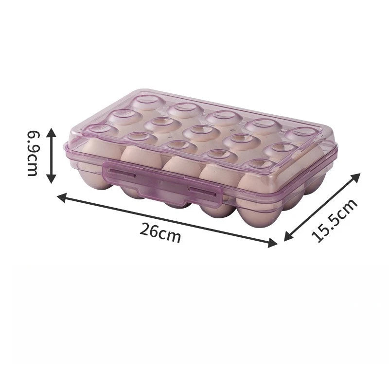 Stackable Egg Storage Organizer for Refrigerator - 13