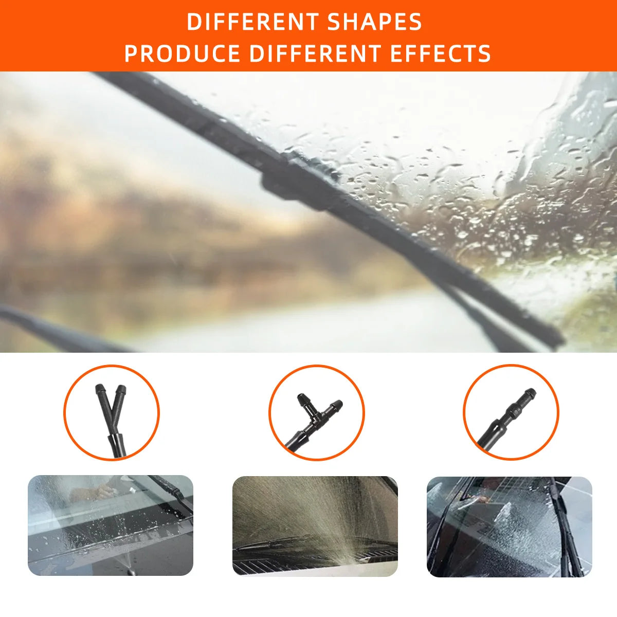 Universal Windshield Washer Fluid Hose Replacement Kit