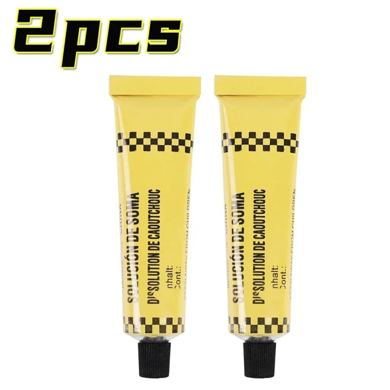Heavy-Duty Rubber Tire Repair Adhesive for Vehicles - 16
