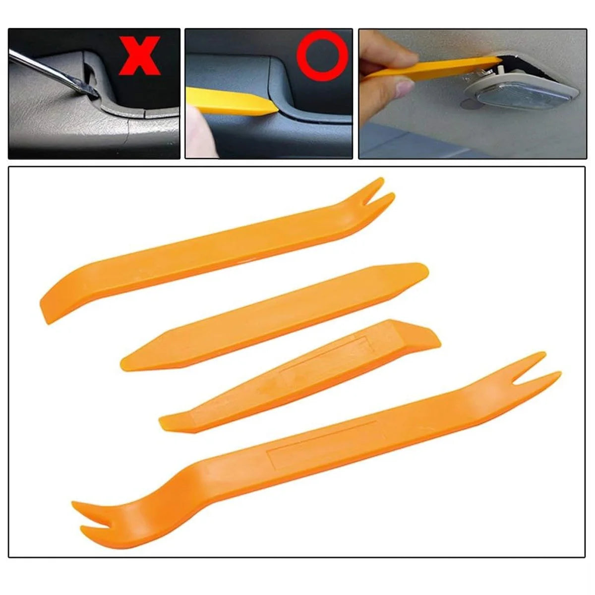 Car Interior Panel and Audio Removal Pry Tool Kit - 6