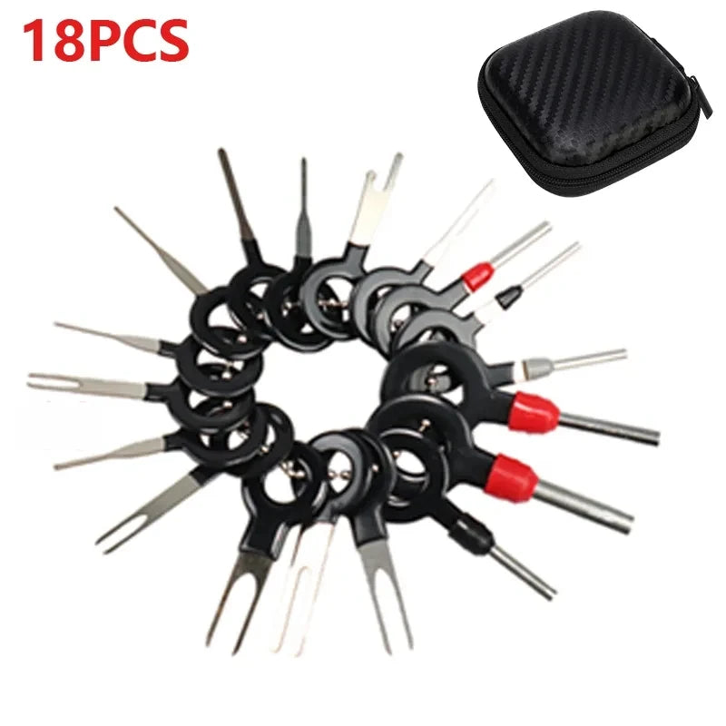Car Terminal Removal Tool Kit Pin Ejector Wire Connector Extractor - 4