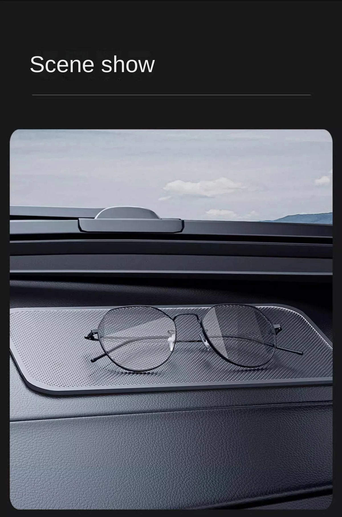 Anti-Slip Car Dashboard Sticky Pad for Phone and Essentials