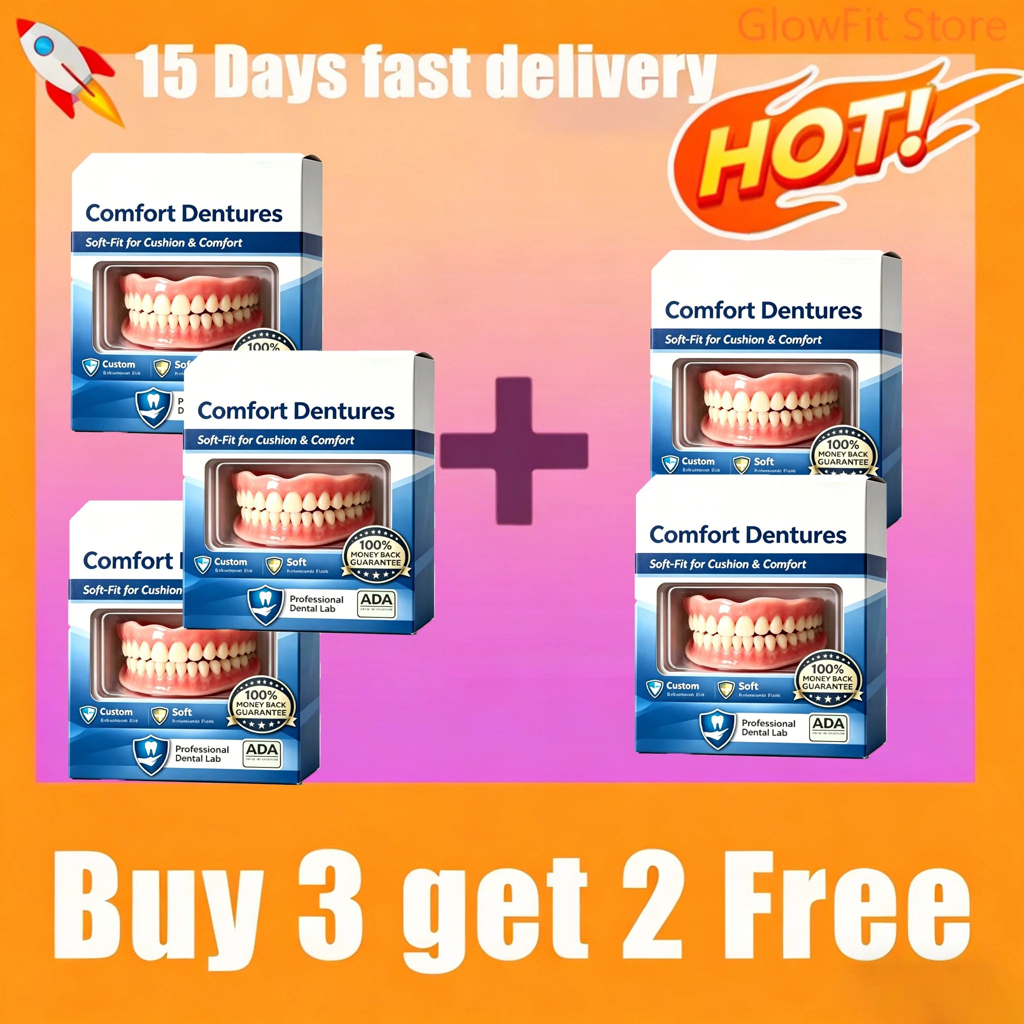 Comfort Fit Snap-On Smile Veneers for Realistic Teeth - 7