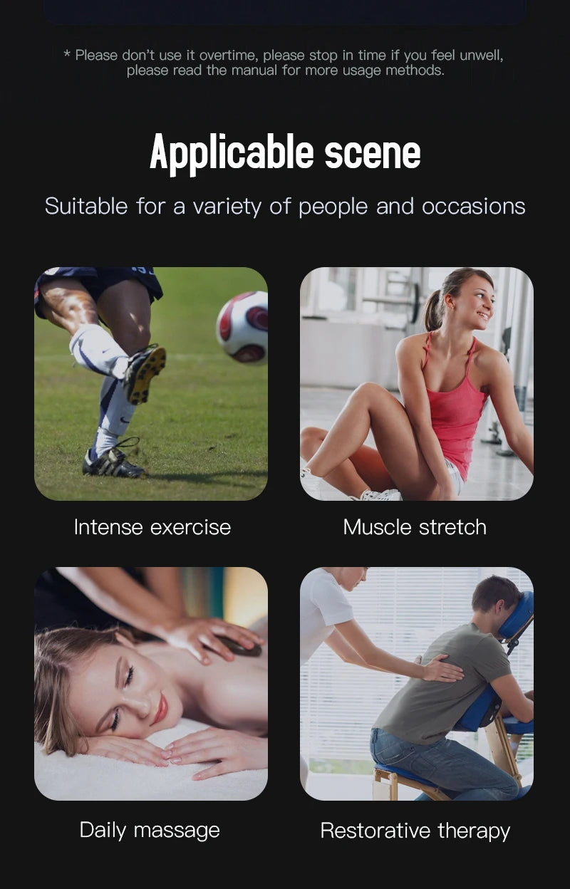 Electric Myofascial Muscle Scraper and Deep Tissue Massager