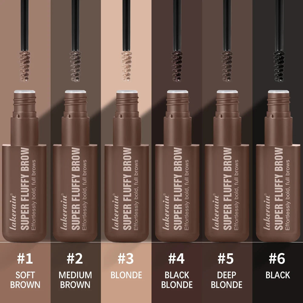 Volumizing Tinted Eyebrow Mousse for Fluffy Brows