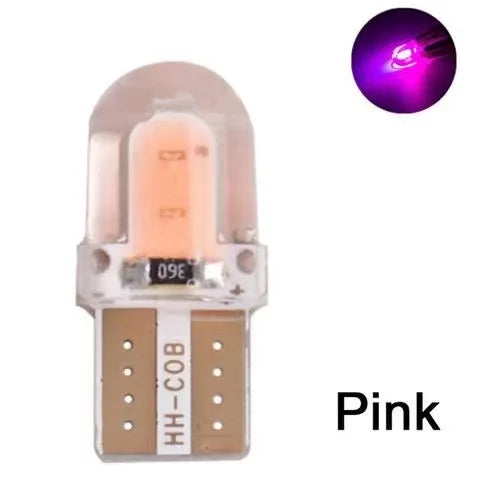 10PCS T10 W5W LED Interior Car Light Bulbs Canbus Parking Lamp Set - 7