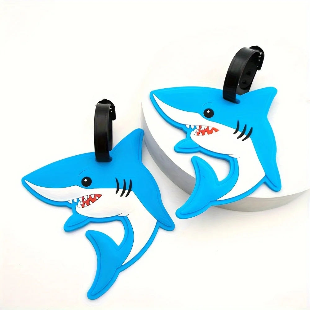 Shark Luggage Tag for Travel Identification