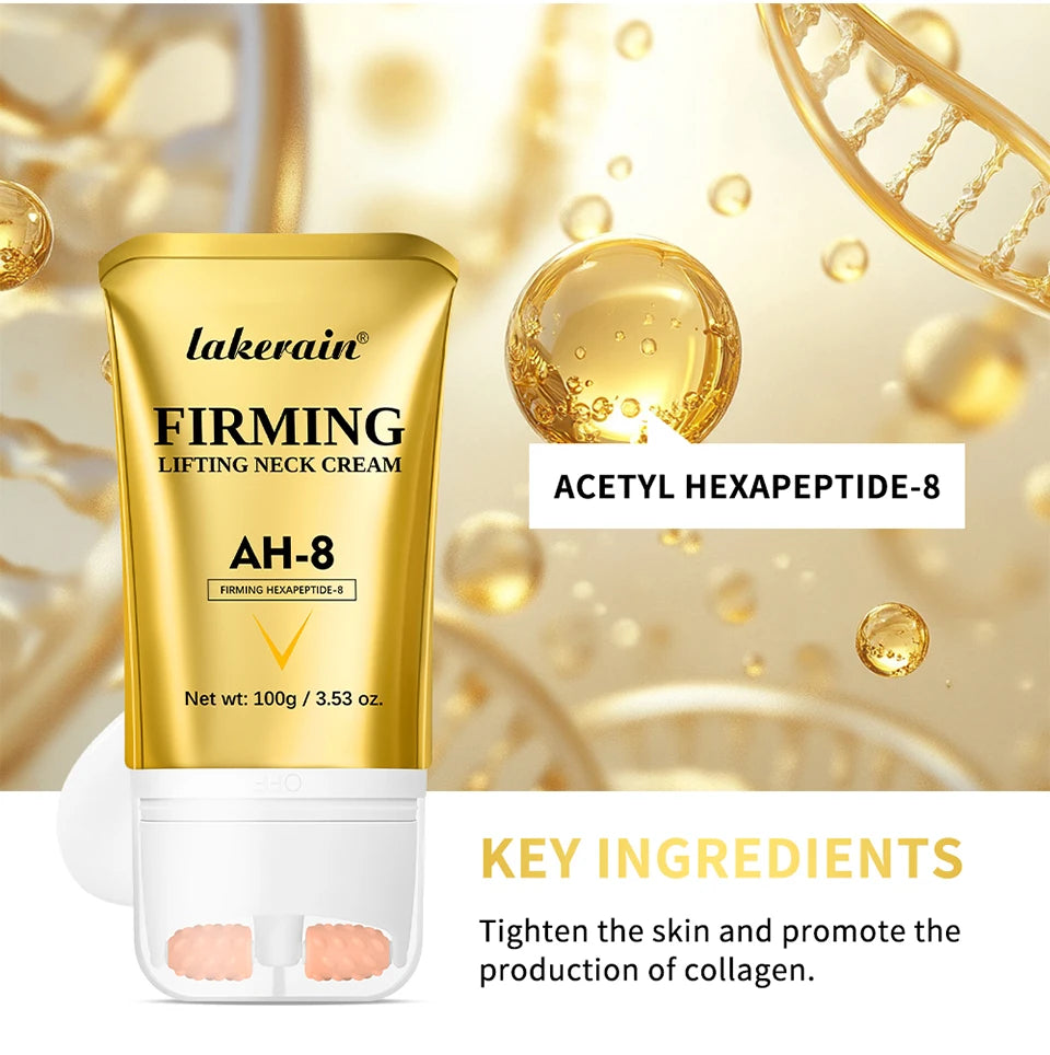Firming and Lifting Neck Cream with Roller Applicator