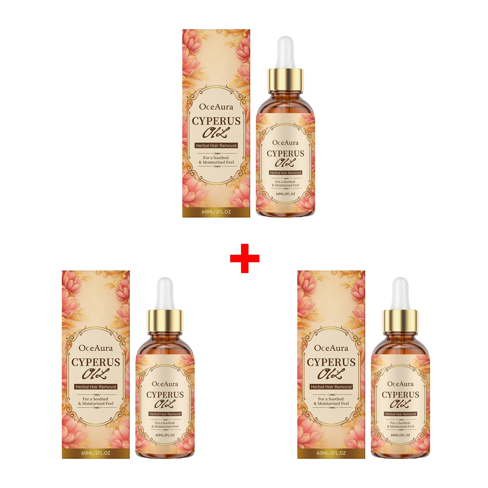 Herbal Cyperus Oil Hair Growth Inhibitor and Soothing Serum - 18