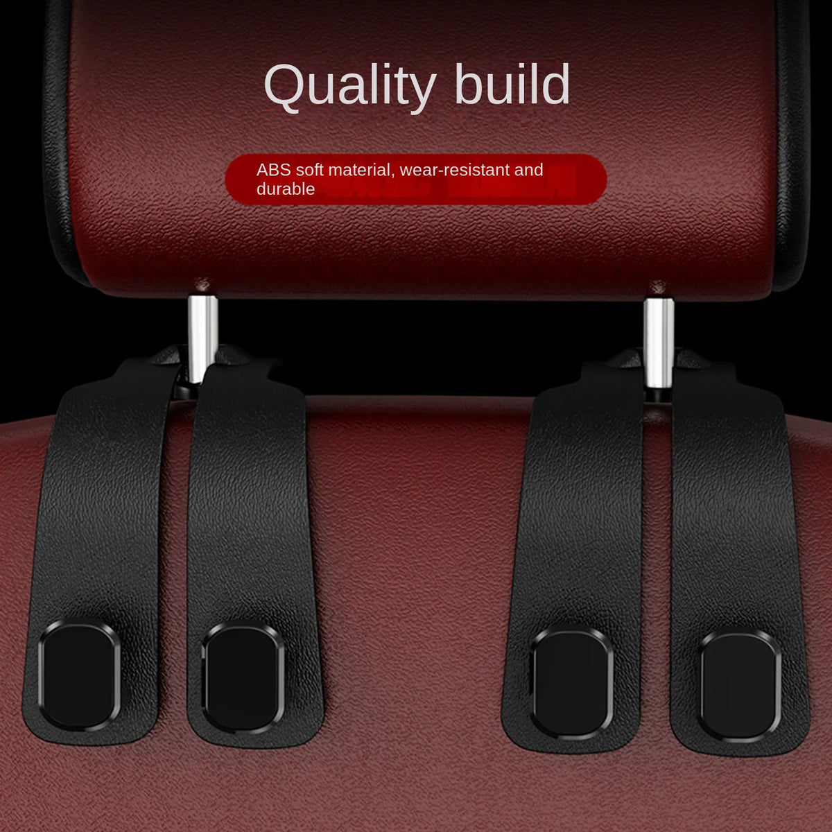 Multifunctional Car Seat Back Storage Hooks