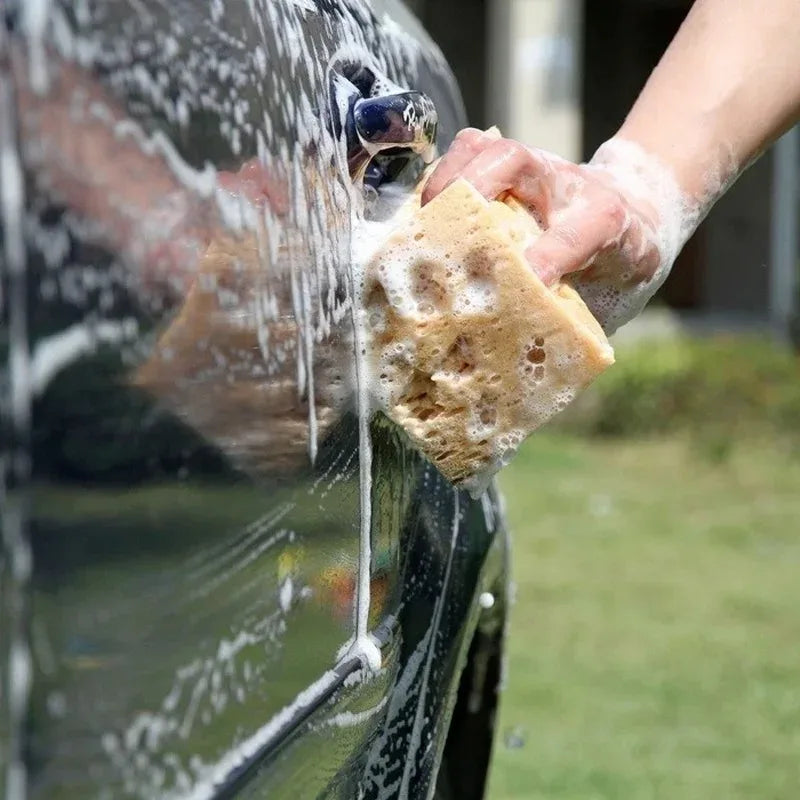 Large Honeycomb Car Wash Sponge Extra Absorbent Cleaning Brush Block
